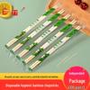 100-Pair Individually Wrapped Bamboo Chopsticks with Toothpicks