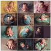 Soft Stretch Baby Blanket Cloth - Newborn Photography Props Wrap Cotton Wraps Accessories for Infant Boys & Girls Photo Shoots