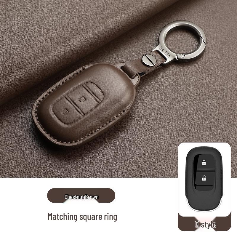 Genuine Leather Key Case for GAC Tian, Guanzhi, Accord, CRV, Civic, Haoying, Elysion