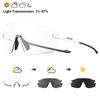 KAPVOE Photochromic Cycling Glasses Outdoor Bicycle Sunglasses Sports Eyewear Men MTB Cycling Sunglasses Women Road Bike Glasses