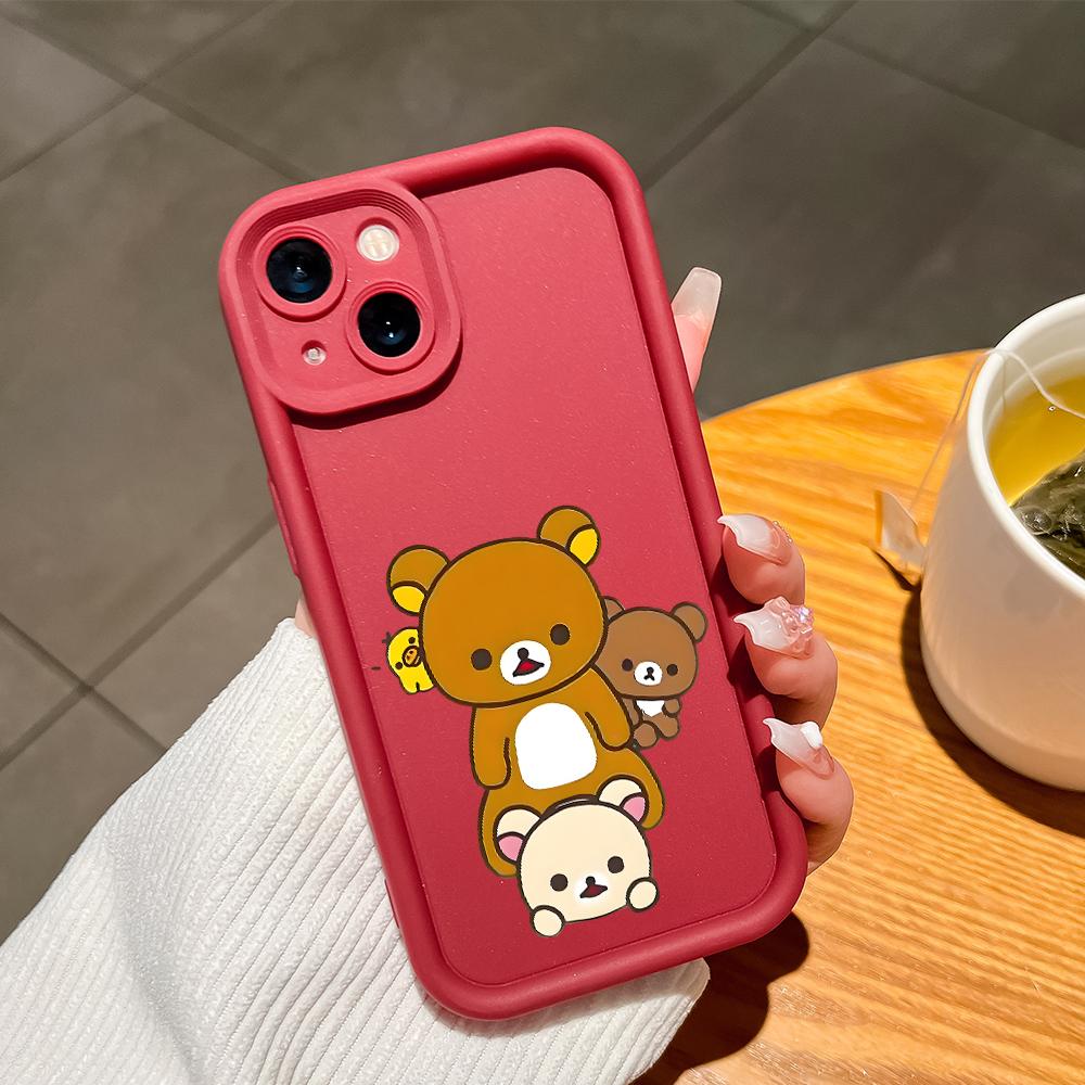 Soft Silicone Phone Casing Full Cover Camera Shockproof Protection Case for Samsung Xiaomi Redmi Poco