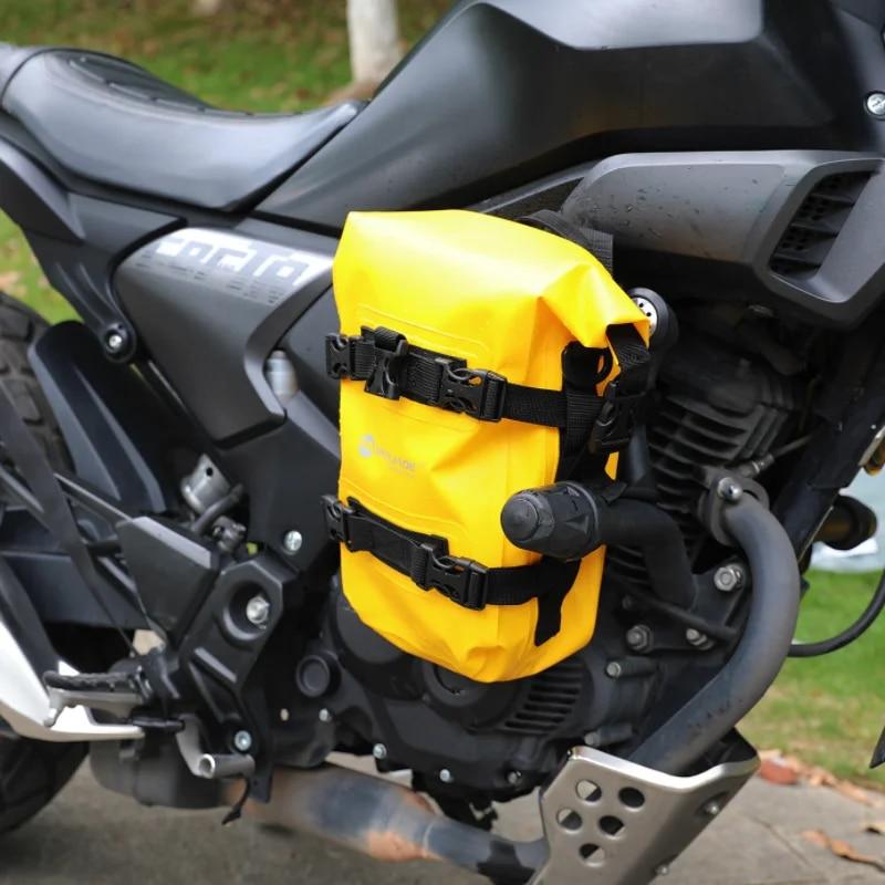 Motorcycle Riding Bumper Waterproof Bag Wear-resistant Detachable Shoulder Bag Multifunctional  Motorcycle Bag Large Capacity