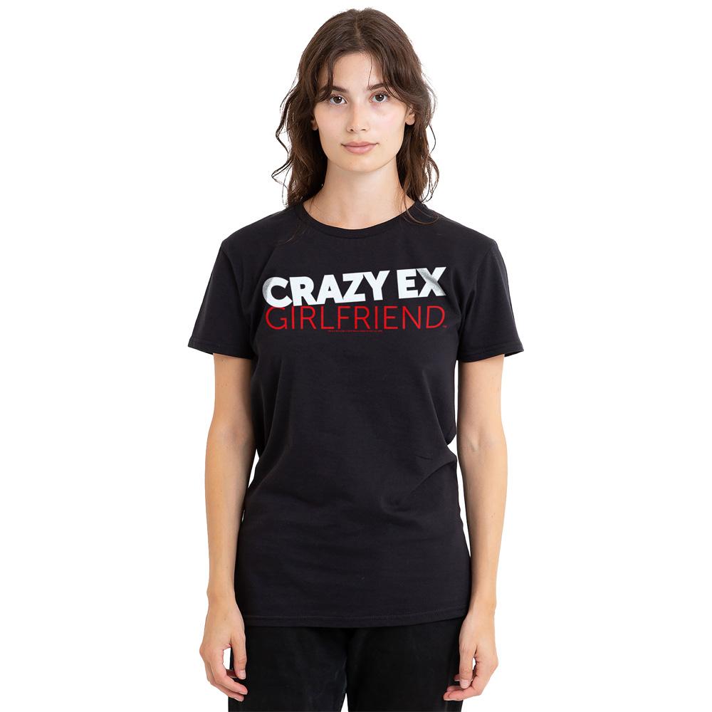 Crazy Ex-Girlfriend Unisex Vuxen Logotyp T-shirt