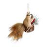 Christmas Squirrel Decoration Simulation Pendant Doll