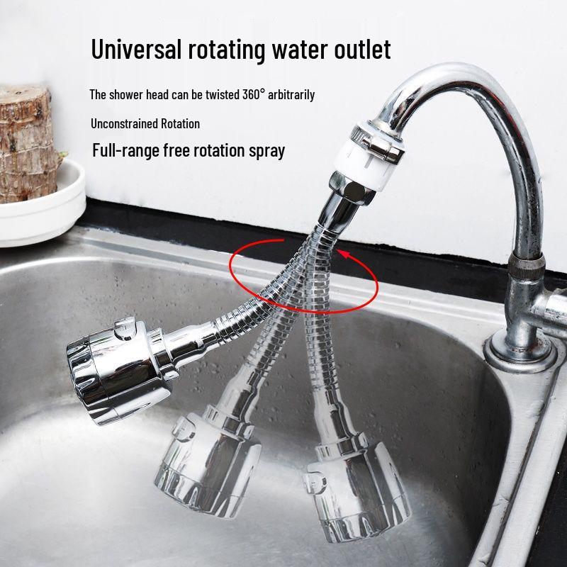 Universal Kitchen Faucet Sprayer with Splash Guard