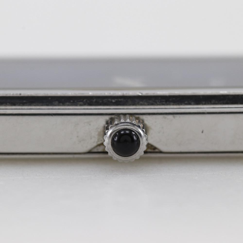 GUCCI Watches 1500L blackDial Stainless Steel Quartz Analog display Women Used