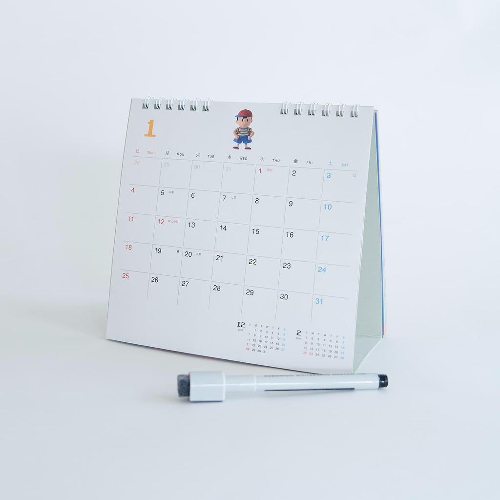 Hobonichi Whiteboard Calendar 2026 Desk (MOTHER)