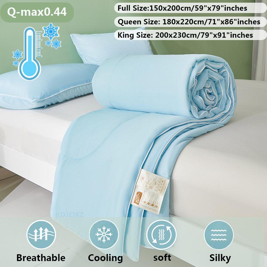 High Quality Cooling Blanket Summer Thin Quilt For Adults And Children Air Conditioned Quilt Cool Feeling Simple Fashion