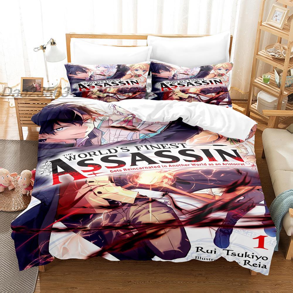 Another Bedding Set Single Twin Full Queen King Size Bed Set Aldult Kid Bedroom Duvetcover Sets 3D Print Anime Bed Sheet Set