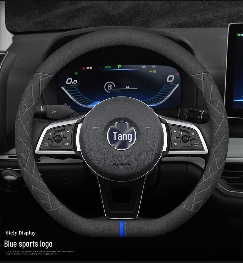 BYD Lenkradbezug aus echtem Leder: Passend für Dolphin, S6, Song Han Tang, E2, Song Plus, Qin, S7, F3, Song Max