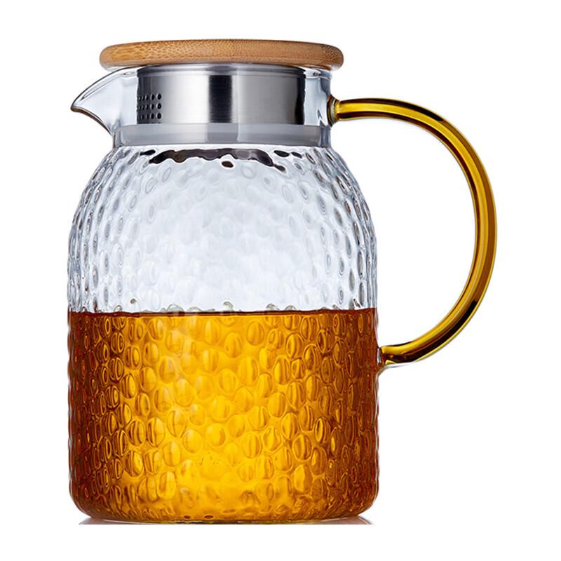 Shangqi Hammered Glass Cold Water Pitcher