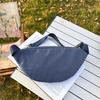 Stylish Grid Pattern Chest Bag Multiple Pockets Ideal for Outdoor Activities and Daily Use