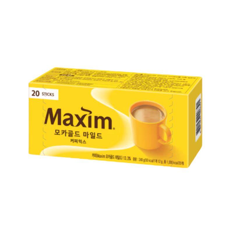 Maxim Mocha Gold Mild Korean Instant Coffee Mix Sticks 20T 1box/2box 1box(20ea)