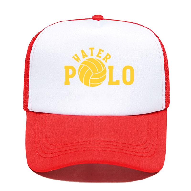 New Waterpolo Player Print Casual Women Unisex Unisex Summer Parentchild Hats Mesh Visor Outdoor Sun Hat