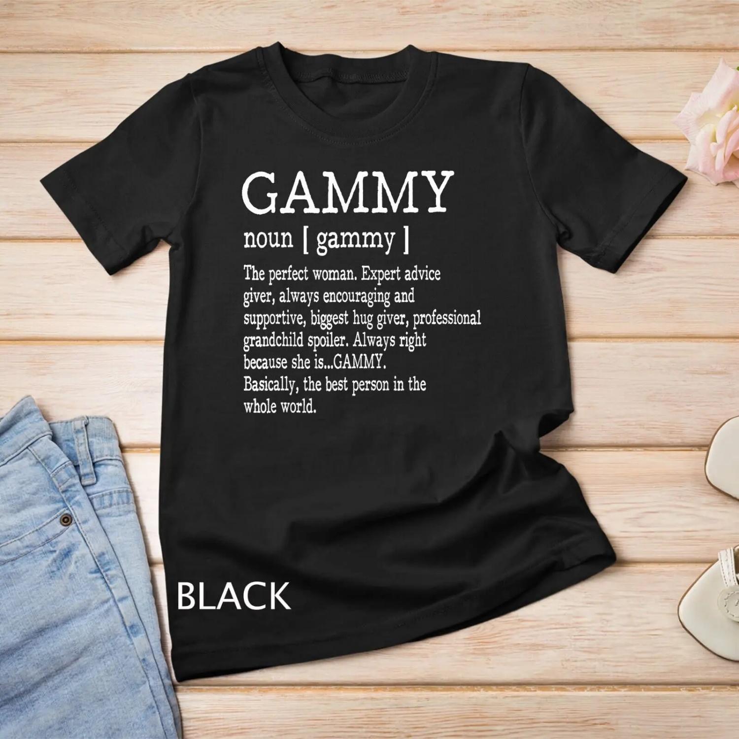 

Gammy Definition Grandma Mother Day s Women T Shirt XXXXXL чорний