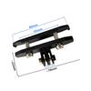 1 Pc Bicycle Saddle Light Mount For Trek Bontrager Headlight Holder Aluminum Alloy Bicycle Saddle Rail Rear Light Bracket