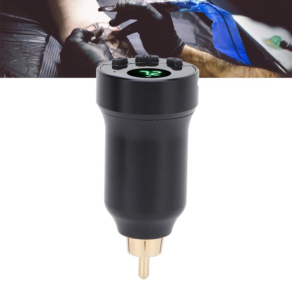 Tattoo Power Supply Cordless Interface LED Display Screen USB Re able Tattoo Machine Supply