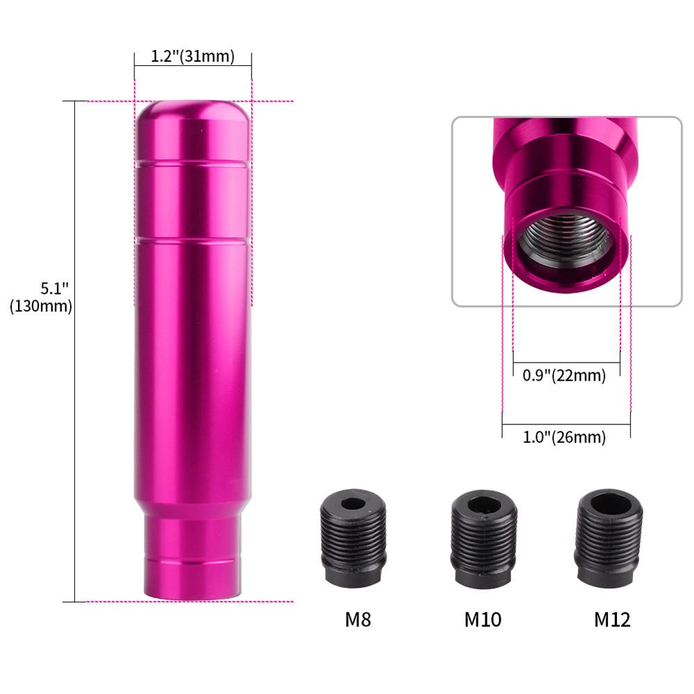 Car Shift Knob Head Aluminum Shift Knob Driving Car Interior DIY Car Enthusiasts Precise Shifting For Car Models