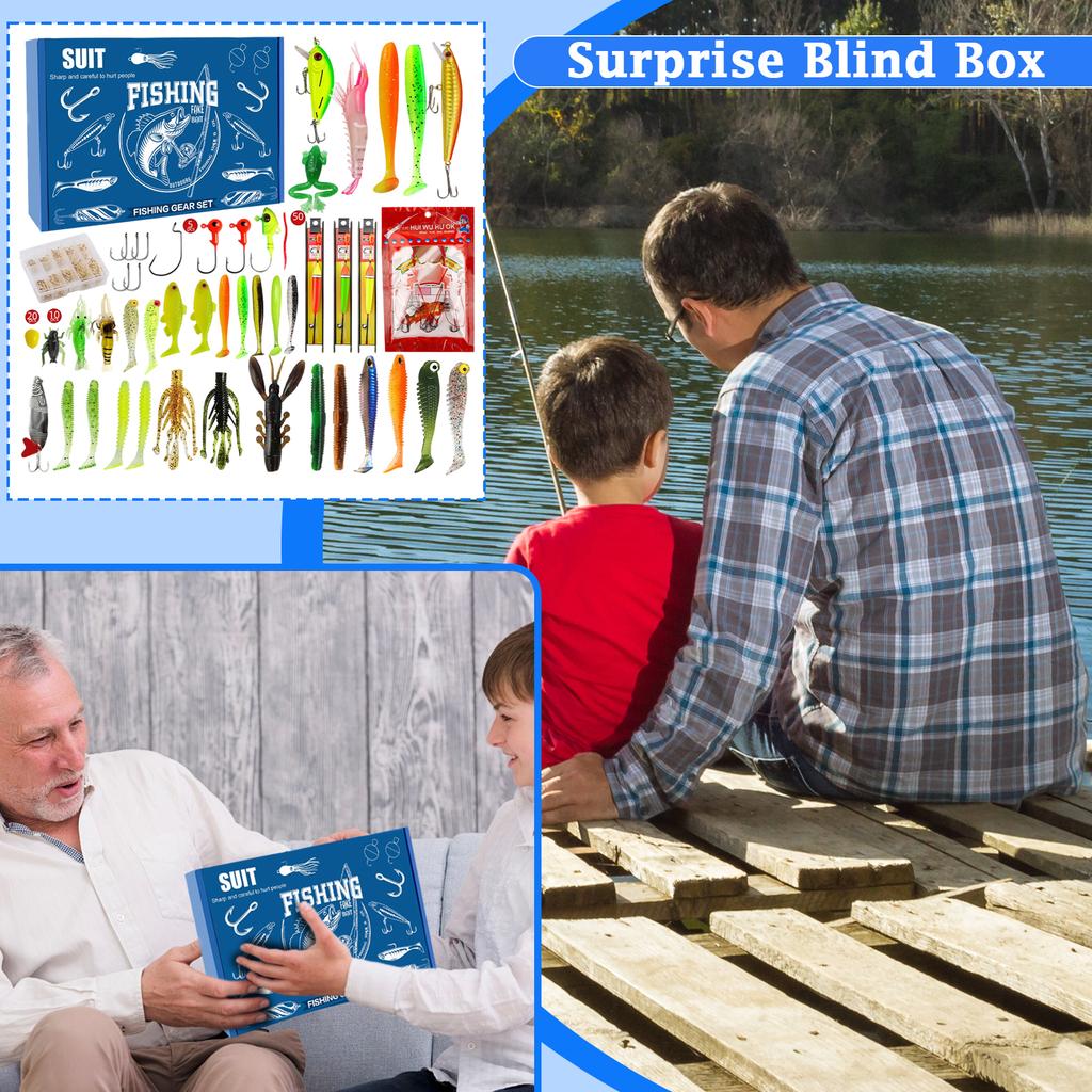 671A Luya Mysterious Fishing Equipment All Fishing Kits Big Mouth Bass Small Mouth Bass Troutbait Fishing Set