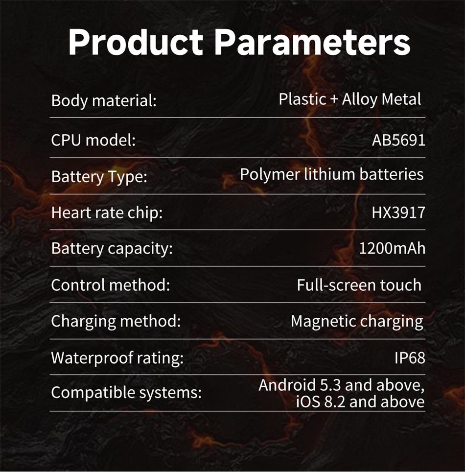 2026 New 1200mAh Rugged Military GPS Smart Watch Men 2.01" AMOLED Screen IP68 Waterproof Clock SOS Call Fitness Flashlight Smartwatch IOS Gift
