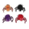 4 Pcs Stuffed Sloth Plush Toy Halloween Joke Toy Fake Spider Toys Halloween Trick Toys Halloween Prank Toy
