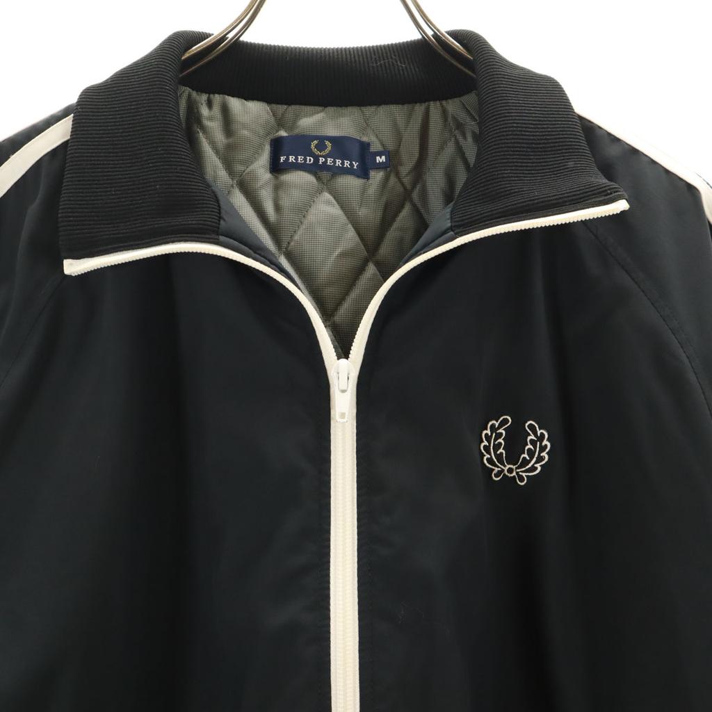 Fred Perry Baseballjacke M schwarz Herren Gebraucht
