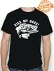 T-shirt KISS MY BASS / PÊCHE / COURSE / CARPE / BROCHET / UNISEXE / NOËL / S-XXL