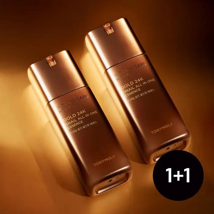 (1 + 1) Intense Care Gold 24K Snail Homme All-in-One 130 мл