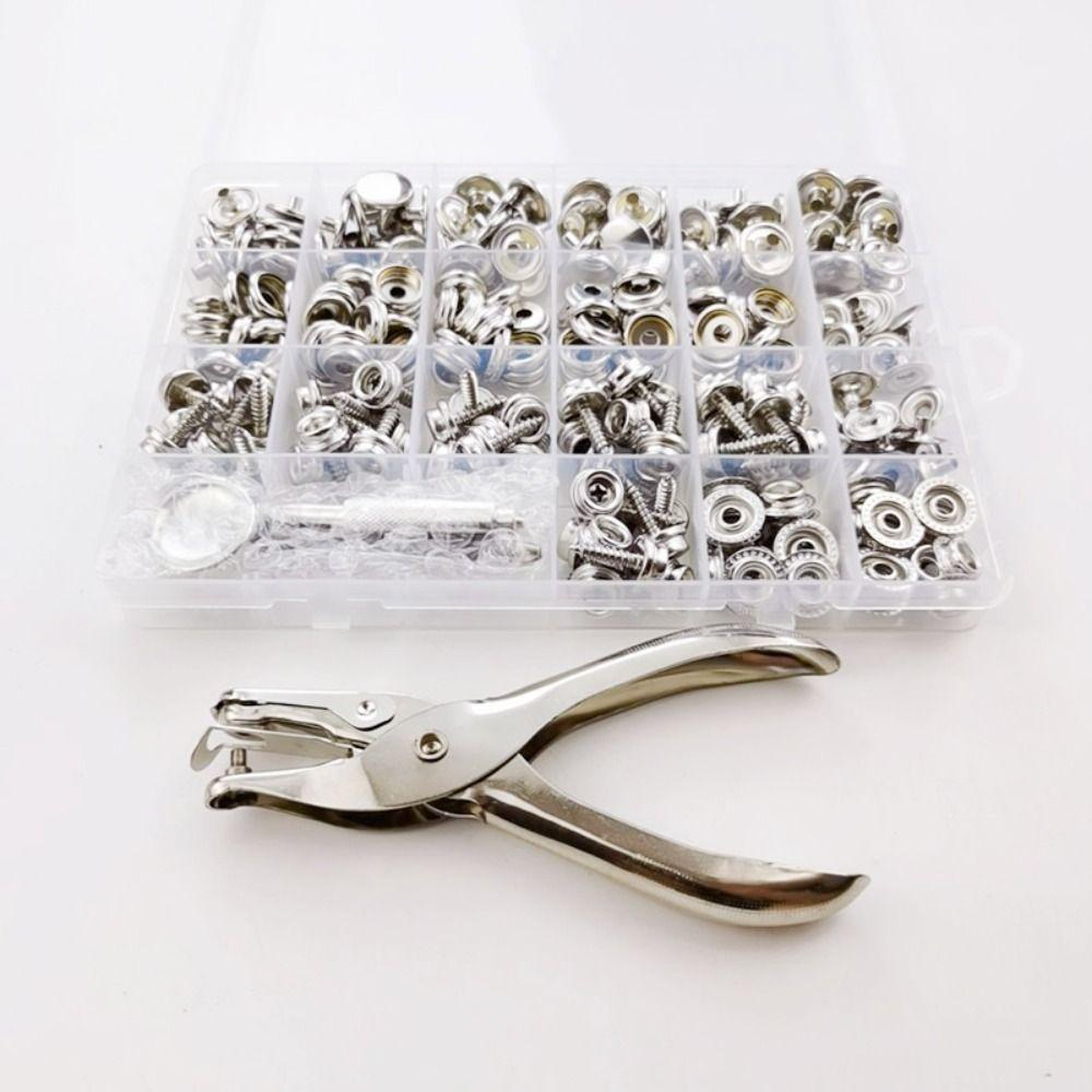 3/8" Socket Canvas Snap 15mm Size Stainless Steel Snap Fastener  Sewing Leather Products