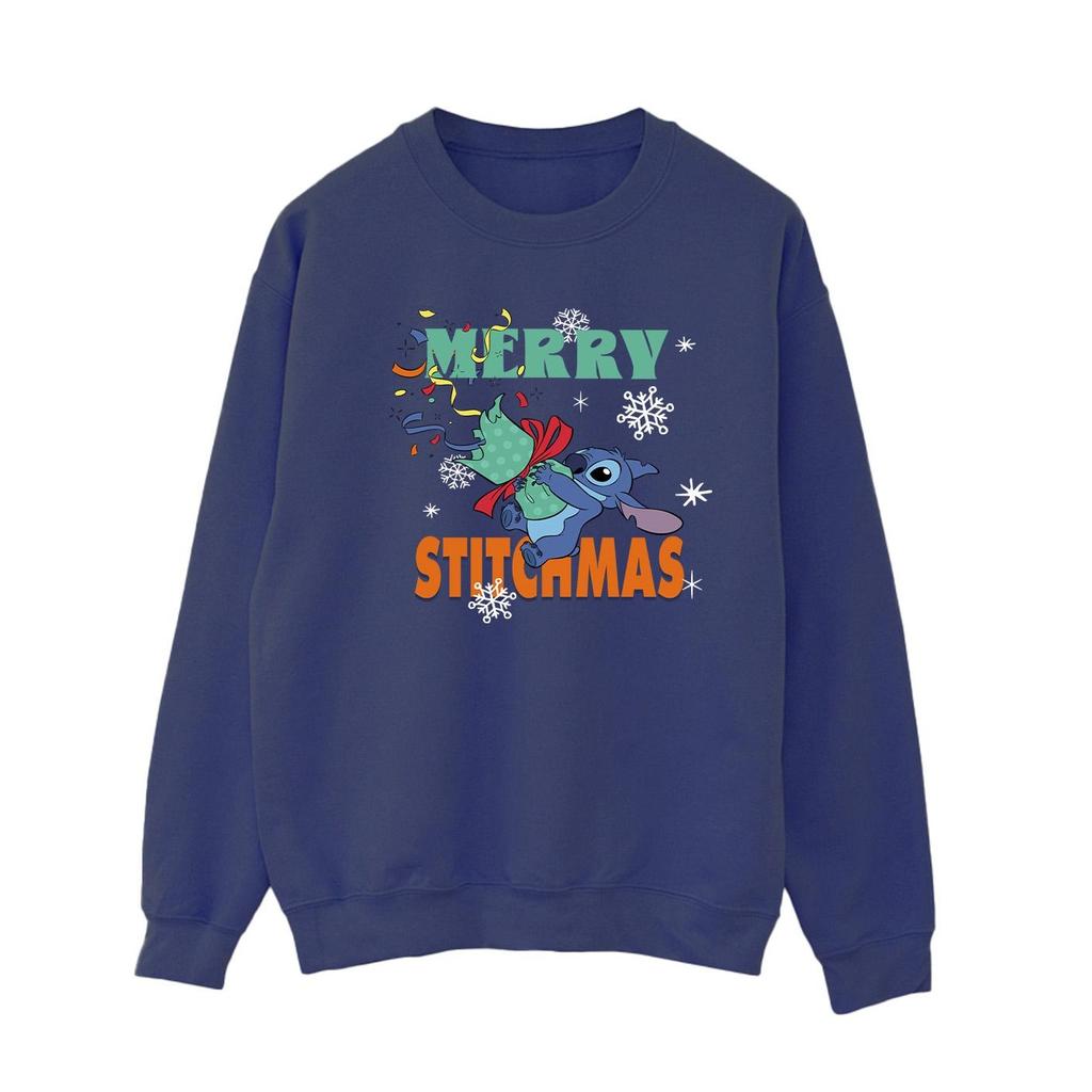 Lilo & Stitch Womens/Ladies Merry Stitchmas Sweatshirt