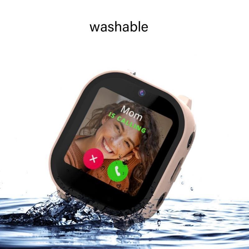 Full Coverage Smartwatch Integrated Tempered Glass PC Screen Protector Hard Sleeve Case Indoor Outdoor Use for JrTrack 3