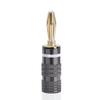 HiFi Banana Plug Connectors Gold Plated OFC Material Speaker Terminal Adapters for Professional Studio Audio Equipment