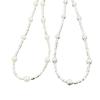 Beaded Necklace Shining Broken Silver Long Sweater Chain, High-End Swarovski Necklace Jewelry