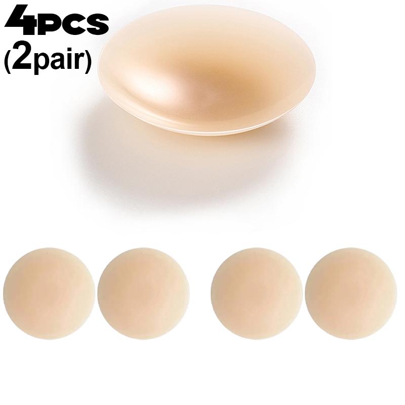 2-10PCS New Silicone Nipple Cover Women Reusable Breast Lingerie Bra Sticker Invisible Petal Lift Up Adhesive Pads Chest Pasties