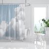 Waterproof fabric shower curtain Bathroom curtain accessories 180x200 Bath curtain for shower 240*200 nordic boho decor 240x200