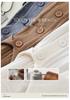 Women's 100% Wool Polo Collar Sweater with Gauze Wave Pattern - Spring/Autumn Pullover Base Layer