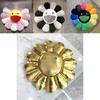 Bright And Colorful 40cm Takashi Murakami Rainbow Flower Pillow Plush For Kids