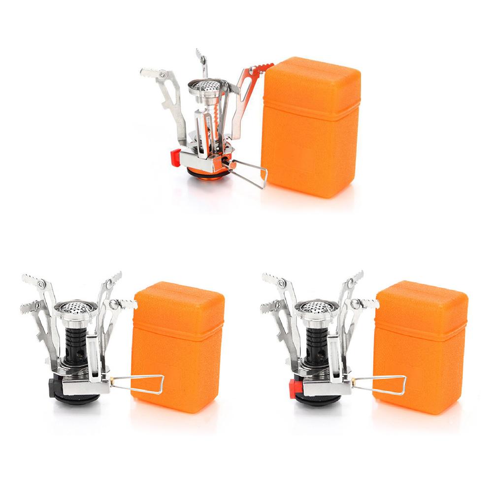 1Pc Ultralight Portable Camping Stoves, Adjustable Valve Stove For Backpacking, Hiking, Mountaineering, Camping