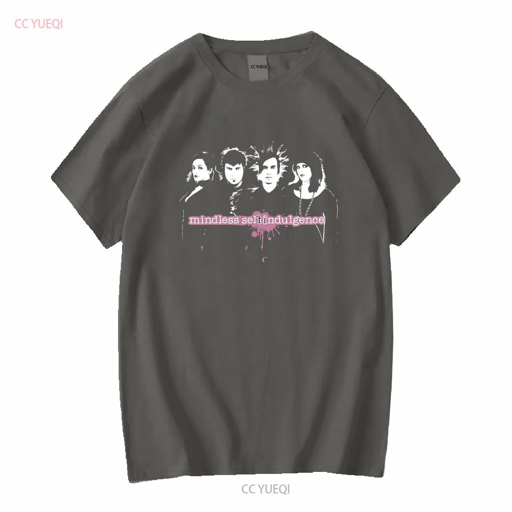 YK Mindless Self Indulgence MSI Футболка Черная XL Промышленный с длинным или коротким рукавом винтажная Стиранный мужской