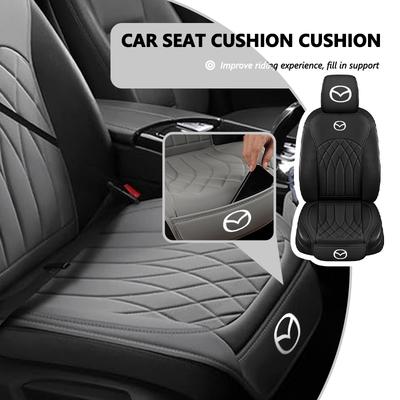 AAGD1 Autositzkissen Kopfstützenbezug Set Bequeme Fahrzubehör für 2 3 5 6 Axela Atenza Speed 6 CX3 CX4 CX5 CX7 CX8