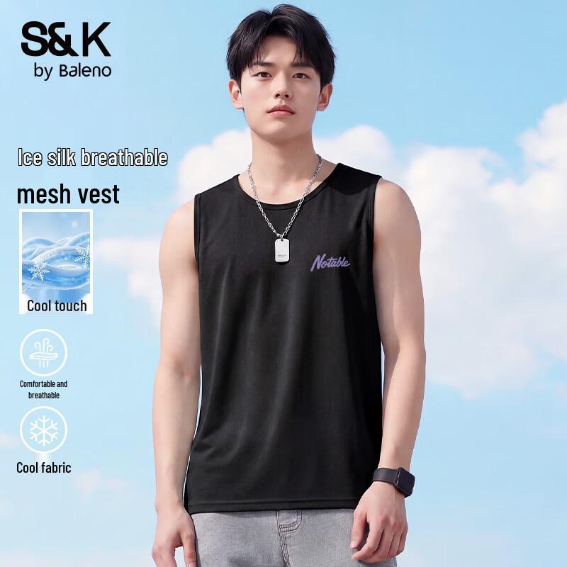 

Мужская майка Baleno серии S&K свободного кроя без рукавов 4XL