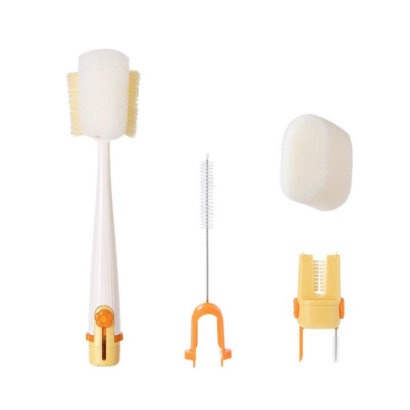 5-In-1Cup Multifunctional Washing Tool For Household Use Cup Brush Water Cup Thermos Cup Brush Milk Bottle Cleaning Sponge Brush