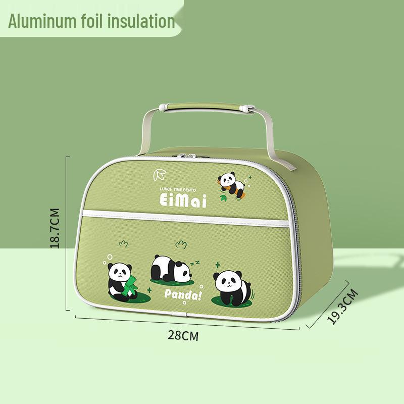316 Stainless Steel Insulated Bento Lunch Box for First-Grade Girls, Four Compartments, Perfect for School.