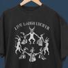 Live Laugh Lucifer Shirt: Satanic Witchcraft Gothic Tee and Alternative Unisex Tee