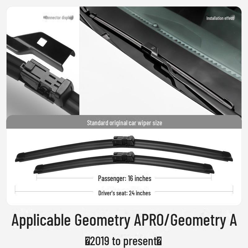 Geely Geometry A Pro Original Boneless Rubber Wiper Blade