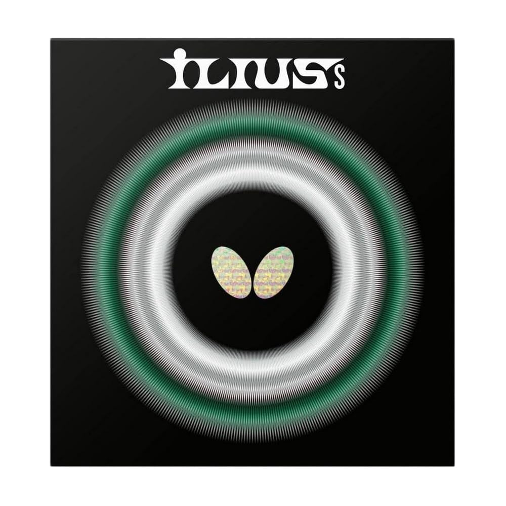 Butterfly Ilius S Table Tennis Rubber Red 006 for Defensive Players High Pips 00450