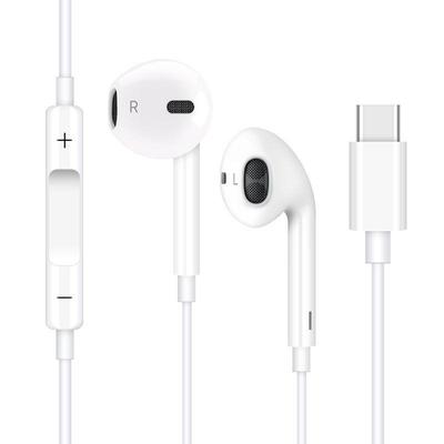 Kabelgebundener Kopfhörer Typ C, geeignet für Xiaomi, Samsung, Huawei, Smartphone-Headset, Kabelsteuerung und Mikrofonanruf.
