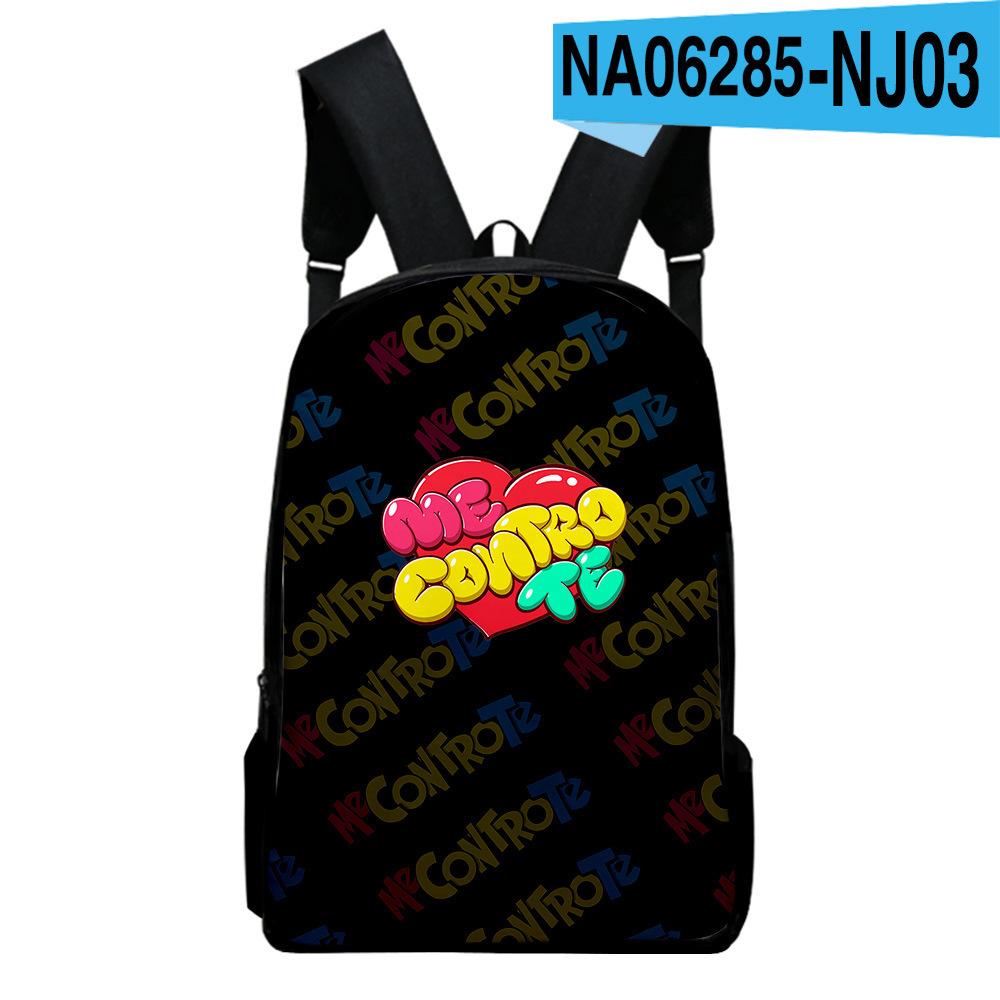 Sac à dos Cahier Populaire Classique Me contro Te Sacs d'école pour élèves Impression 3D Oxford Imperméable Sacs à dos pour Ordinateur portable Garçons/Filles One size