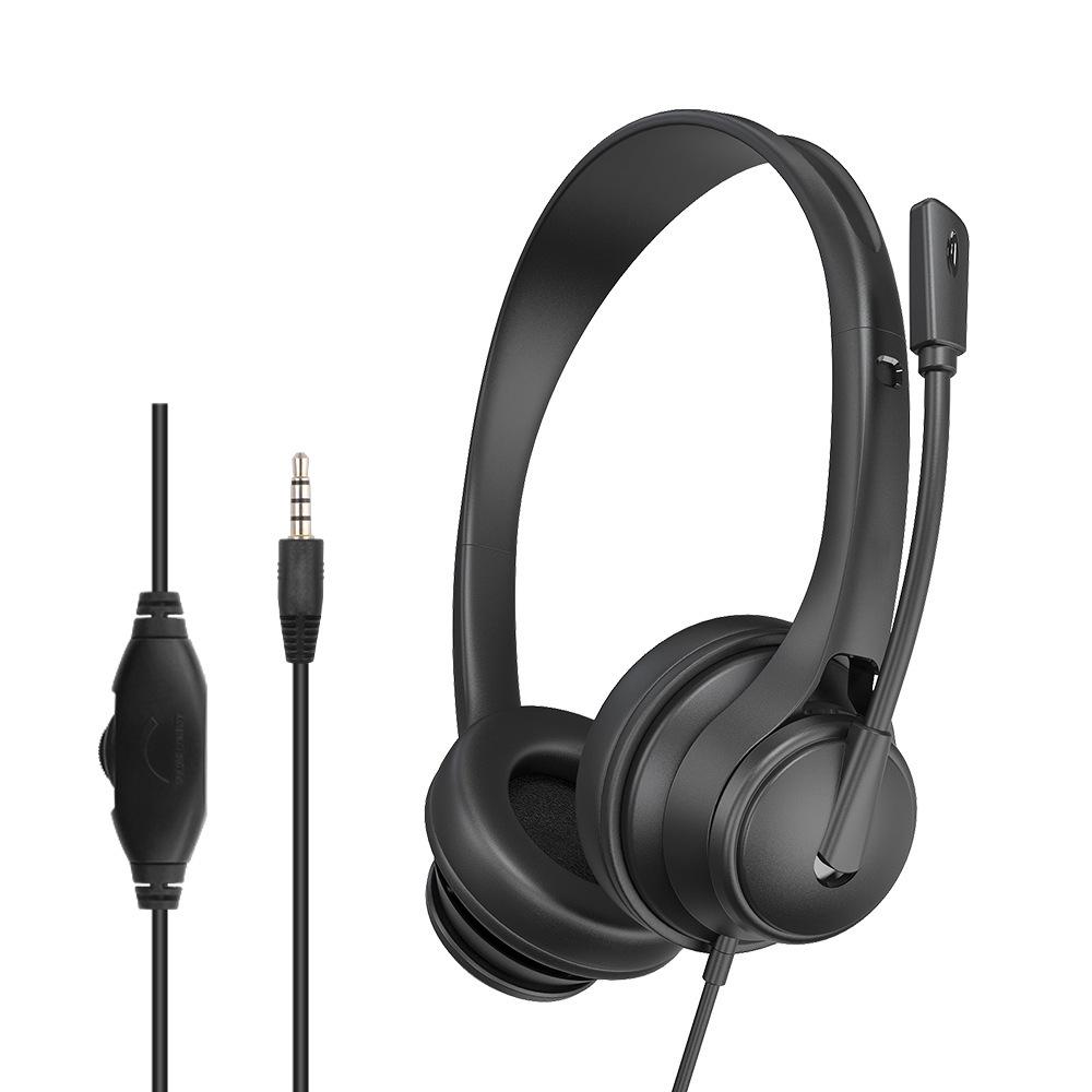 

USB Type-C Head-Worn Headphones for Students - Universal High-Quality Sound for Tablets and Laptops