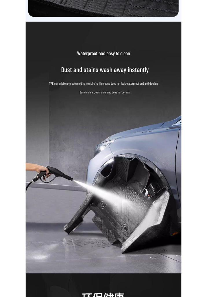 Modern Floor Mats 15-19 IX26 TPE Vehicle-Specific Anti-Slip Texture